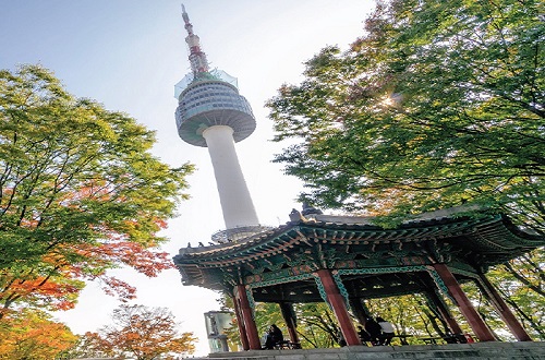 seoul tour, Mt namsan, seoul symbol, seoul tour | koreatourinformation.com