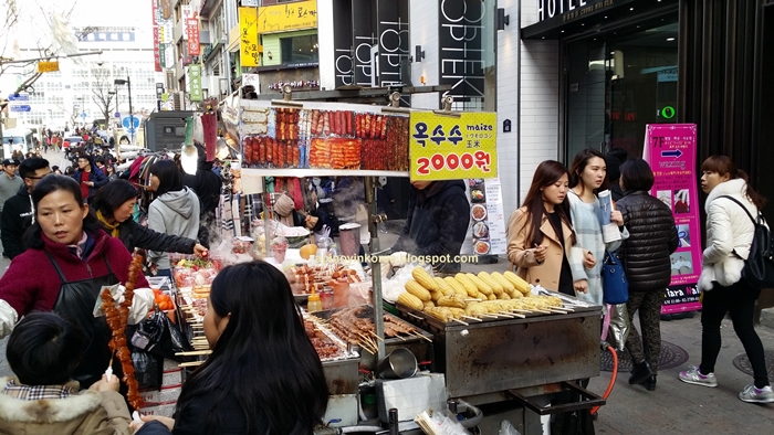 20150314_165003Myeongdong Street Food Alley